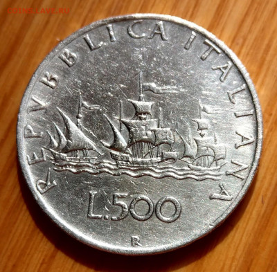 Италия 500 лир 1959 до 22-00 10.09 - IMAG2929~2