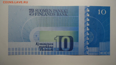 ФИНЛЯНДИЯ 10 МАРОК 1986 UNC - DSC06351.JPG