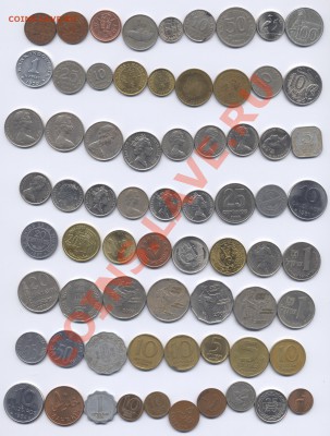 Иностранные монеты распродажа!!! - по 20 рублей