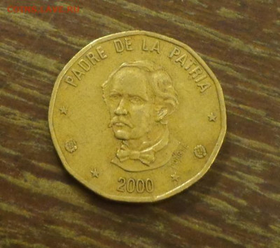 ДОМИНИКАНА - 1 песо 2000 до 13.09, 22.00 - Доминикана 1 песо 2000_1