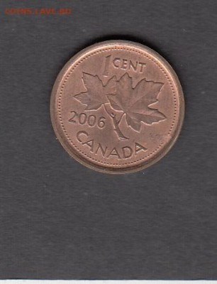 Канада 2006 1 цент без оборота до 10 09 - 81