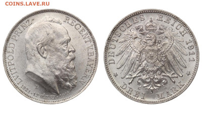 3 марки Ливитпольд Бавария на предпродажную - 128340322