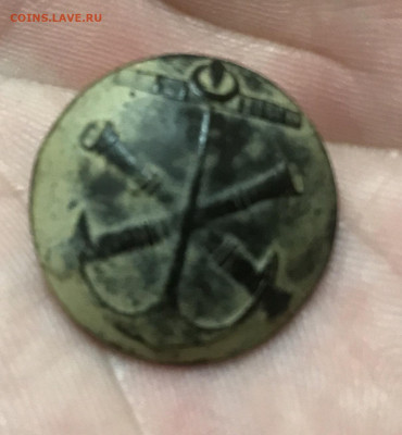 Пуговица скрещенные пушки якорь - 71D7DC62-1509-4A5D-971D-CC48EC2D77E1