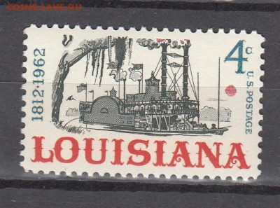 США 1962 Луизиана 1м** до 12 09 - 126