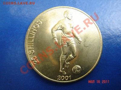25 ШИЛЛИНГОВ СОМАЛИ "ФУТБОЛИСТ" - Футболист-1.JPG