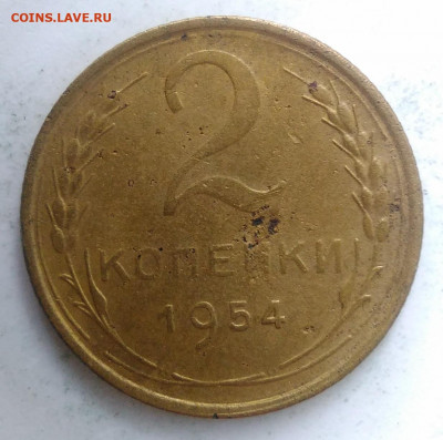 2 копейки 1954 года до 13.09.2019 - IMG_20190828_164350