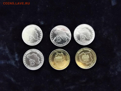 Монеты - сувениры. Европа. До 12.09 22:00 - 04