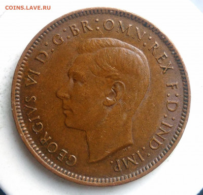 Великобритания 1 фартинг 1943 года до 13.09.2019 - IMG_20190819_185127