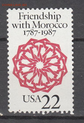 США 1987 1м** 22ц до 13 09 - 181