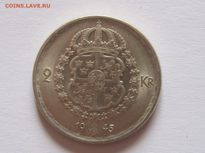 2 кроны 1945 Швеция серебро 5,6 г 14.09 22:05 - IMG_4464.JPG