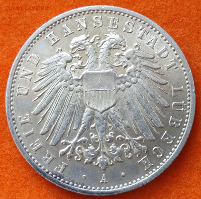 2 марки Любек 1906 г. На оценку - IMG_20190901_094305~3