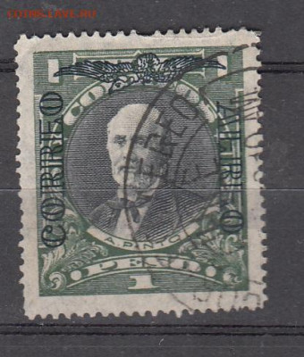 Чили 1928 1м 1песо надпечатка до 14 09 - 191