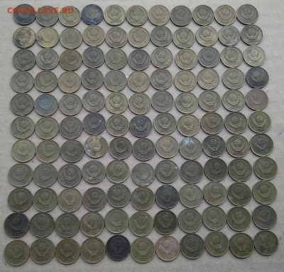 1 копейка с 1961 по 1966 г. ( 580 шт. ) - 240
