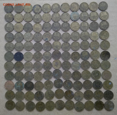 1 копейка с 1961 по 1966 г. ( 580 шт. ) - 237