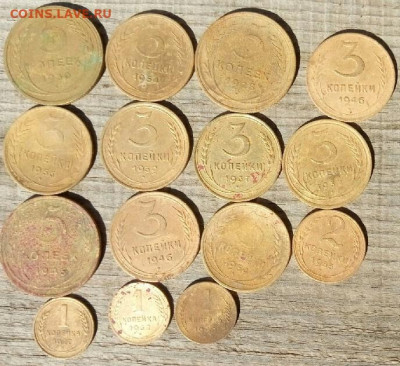 монеты СССР, бронза, до 57г -15шт до 13.09.19 22-00 мск - P90912-113550