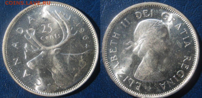 Канада 25 центов 1964 г До  13-09 В 22-00МСК - кана