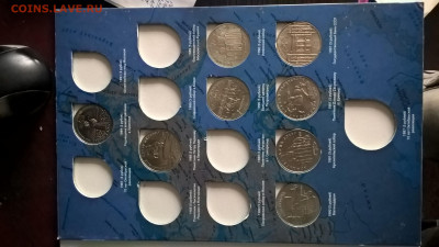 Неполный набор юбилейки СССР в папке  до 16 09 - 209б