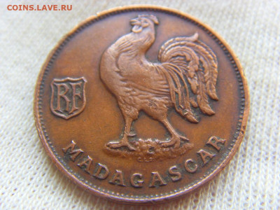 Французский Мадагаскар 1 франк 1943 г. Петух до 18.09.19 г. - SDC14731.JPG