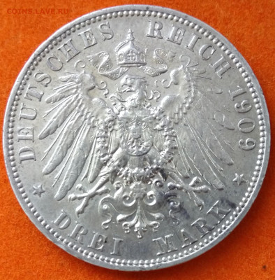 3 марки Саксония 1909г. предпродажная - IMG_20190908_131151~3