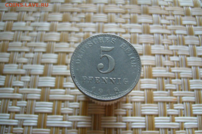 5 пфеннигов 1918 - 16-09-19 - 23-10 мск - P1900775.JPG