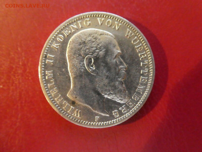 Ag ГЕРМАНИЯ (ВЮРТЕМБЕРГ) 3 МАРКИ 1912 ДО 19.09 В 22Ч (Ж11) - s-l1600 (18)