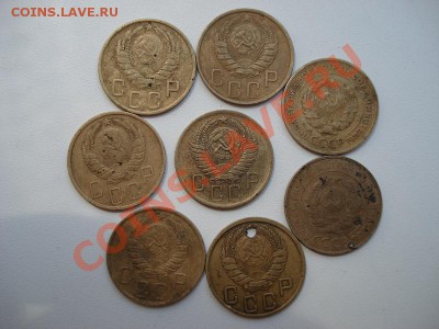5 КОПЕЕК 1930,1931,1939(2шт),1943,1945,1946,1955 до 22.07.11 - 3