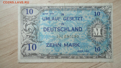 ГЕРМАНИЯ 10 МАРОК 1944 - DSC06083.JPG
