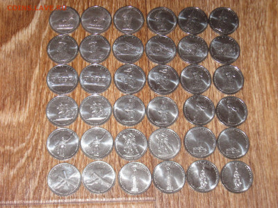 Два набора 5 руб 70-лет Победы в Великой Отечественной войне - 1534.JPG