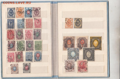 папка с марками царской России ( 30шт) до 16 09 - 500