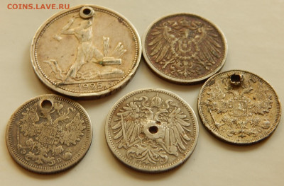 Полуполтинник 1748 ММД,+Полтина 1817 ПС_ и другое.Оценка. - DSCN5869.JPG