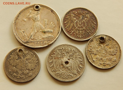 Полуполтинник 1748 ММД,+Полтина 1817 ПС_ и другое.Оценка. - DSCN5867.JPG