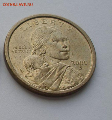 США - 1 Доллар Сакагавея 2000 P до 19.09 23:00 - P8190023.JPG