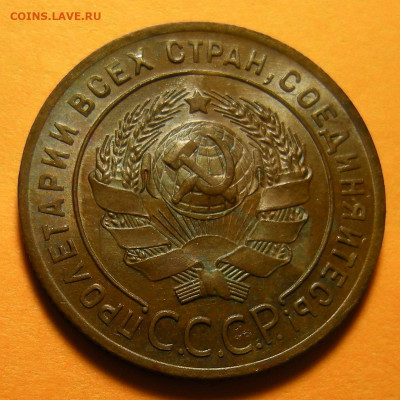 1 копейка 1924, с венчиком.  Оценка. - DSCN4984.JPG