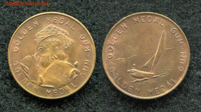 Жетон GOLDEN MEDAL GUM ПАРУСНЫЙ СПОРТ - img119 (2)