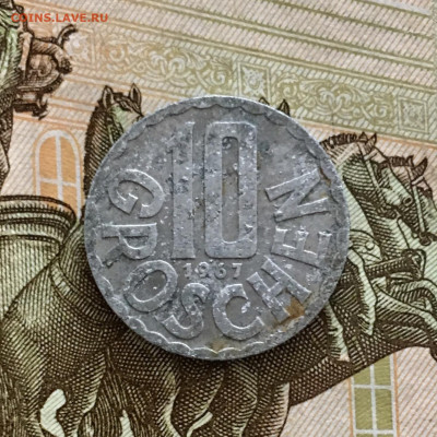 Австрия 10 грошей 1967 года. До 22:00 21.09.19 - DA0267FC-91C8-49AE-92DC-0F791F08B957