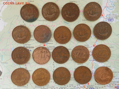 2 пенни,погодовка(19 шт.) - 3