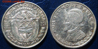 10 бальбоа 1961 г   16-09 В 22-00М - панама