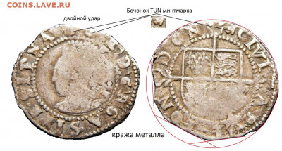 Монеты Европы, опознание и оценка ! - полугроут 1591-1594