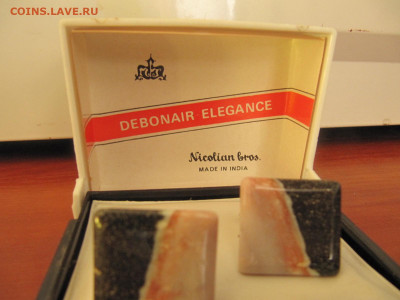 Индийские запонки debonair elegance в оригинальной коробочке - IMG_3967.JPG