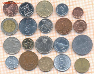 20 монет разных 1 + бонус, до 23.09.2019 г. 22.00 по Москве - 20 мон 1  300