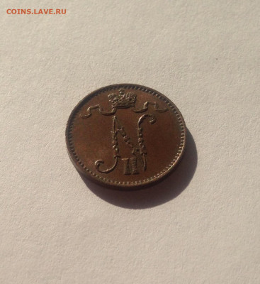 1 пенни Русская Финляндия 1907г.,  до 24.09.19г. - 1p7-1