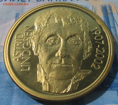 ШВЕЦИЯ 50 крон 2002. Астрид Линдгрен 95 лет. 23.09.2019 - 021.JPG