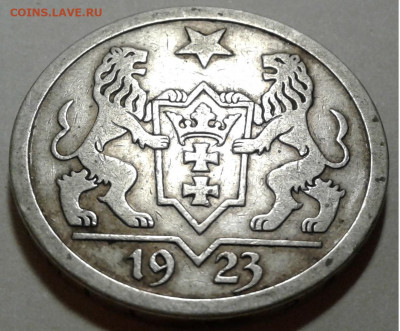 Данциг 2 гульдена 1923г.серебро до 24.09.19 22:00 - 20190918_193819