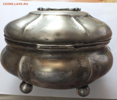 старинная шкатулка (латунь с серебрением), опознание, оценка - DSCF3403.JPG