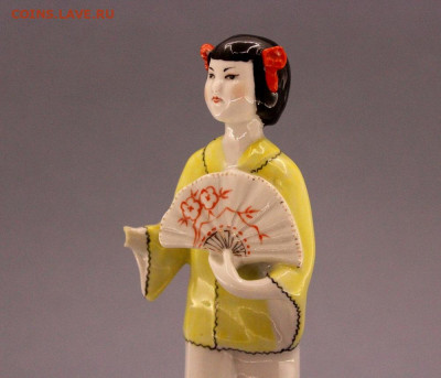 Фарфоровая статуэтка Китаянка с Веером ЛФЗ до 19.09.19 - IMG_9193.JPG