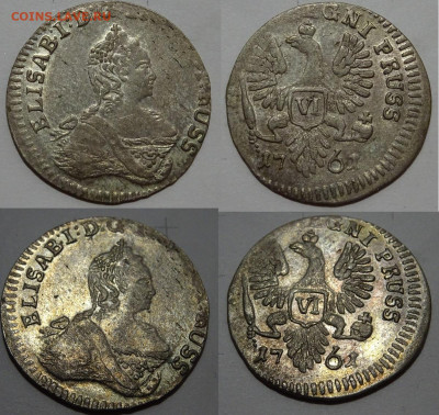 6 грошей 1761 г. - 6 grose 1761 -2