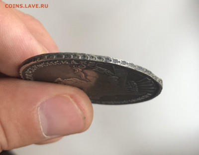 Рубль 1734 год. - F4D66D74-8D31-496A-87C1-0B3501B20F0F