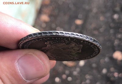 Рубль 1734 год. - FC7A9EE8-F670-453B-9E8E-A47126C31767