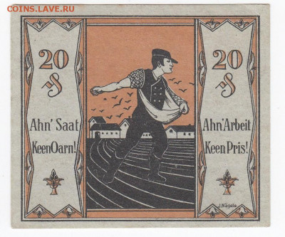 НОТГЕЛЬД - ТОННДОРФ ЛОХЕ 20 пфеннигов 1921 г. до 25.09 - IMG_20190919_0004