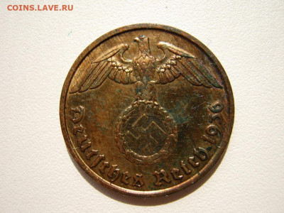 Германия 3 рейх 2 пфеннига 1936 D до 22:00 23.09.19 - IMG_4315__1.JPG